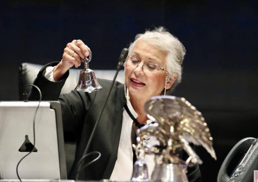 Plantea presidenta del Senado dejar a salvo de presiones a Poderes Judiciales estatales