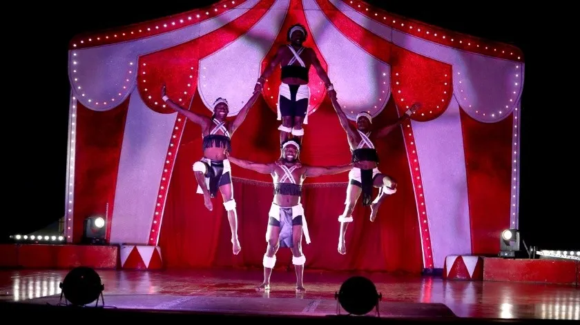¡No se lo pierda! Artistas de cinco países despliegan su talento en la pista de circo de la ExpoGan 2023