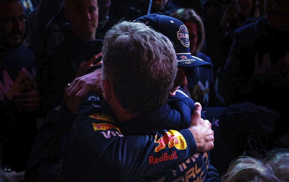 Gracias por todo, Christian.- Verstappen